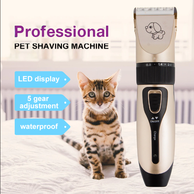 Petsa™: Low-noise Pet Hair Trimmer